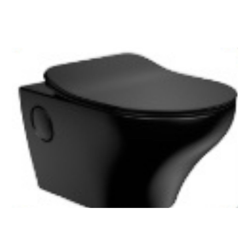 Wall Hung Toilet - Black
